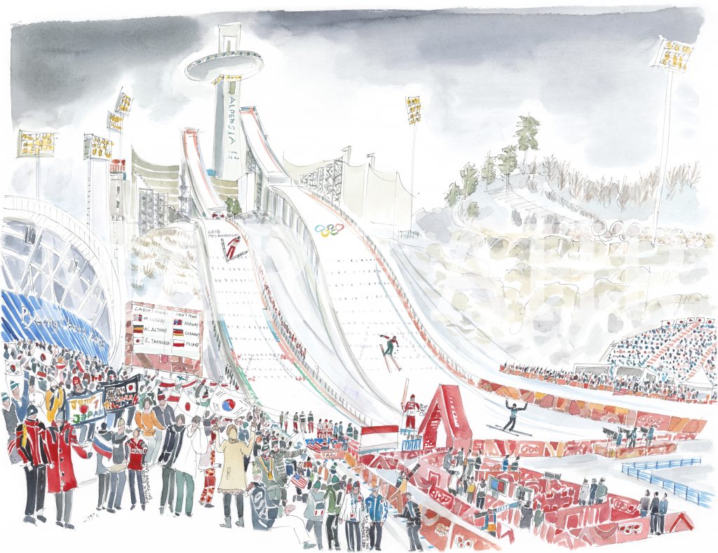 Ski jumping