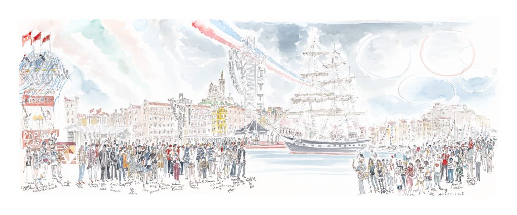 Le relais de la flamme Marseille 08.05.2024