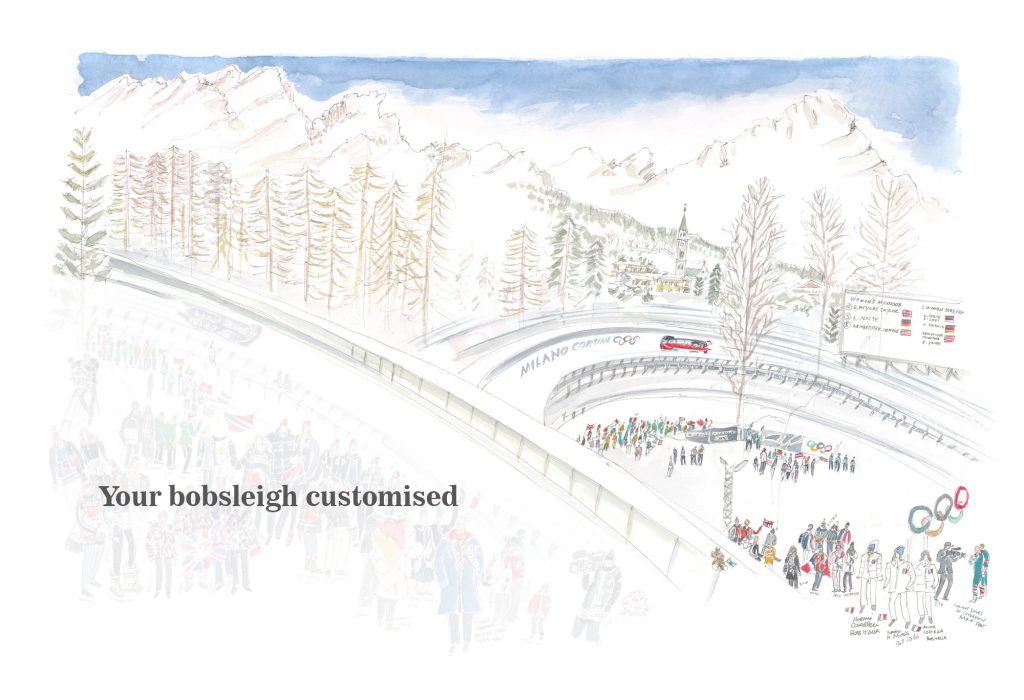 Bobsleigh two man final (for customised)