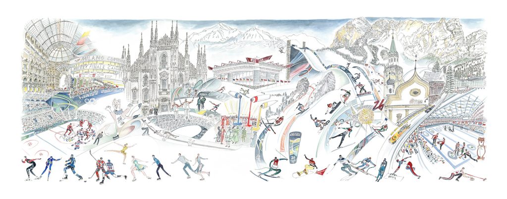 Panorama MILANO-CORTINA (with opening ceremony)