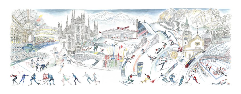 Panorama MILANO-CORTINA (with opening ceremony)