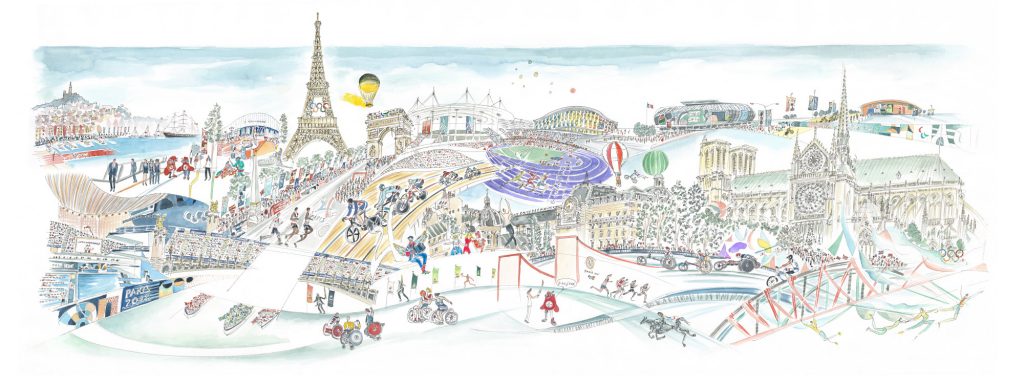 Paralympic Paris panorama 2024