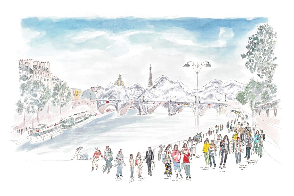 Pont Neuf  projet JR 1