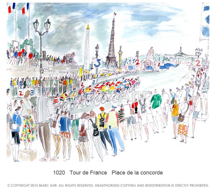 1020   Tour De France   Place De La Concorde