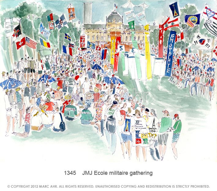 1345    JMJ Ecole Militaire Gathering