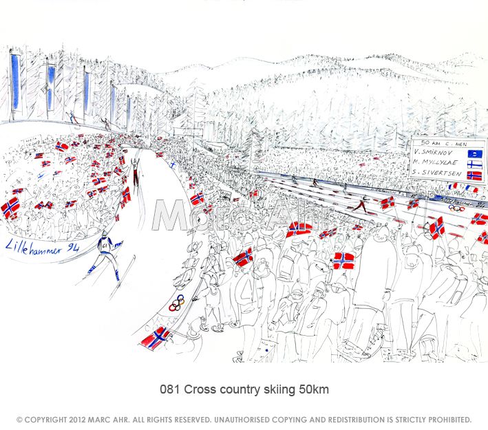 081 Cross Country Skiing 50km