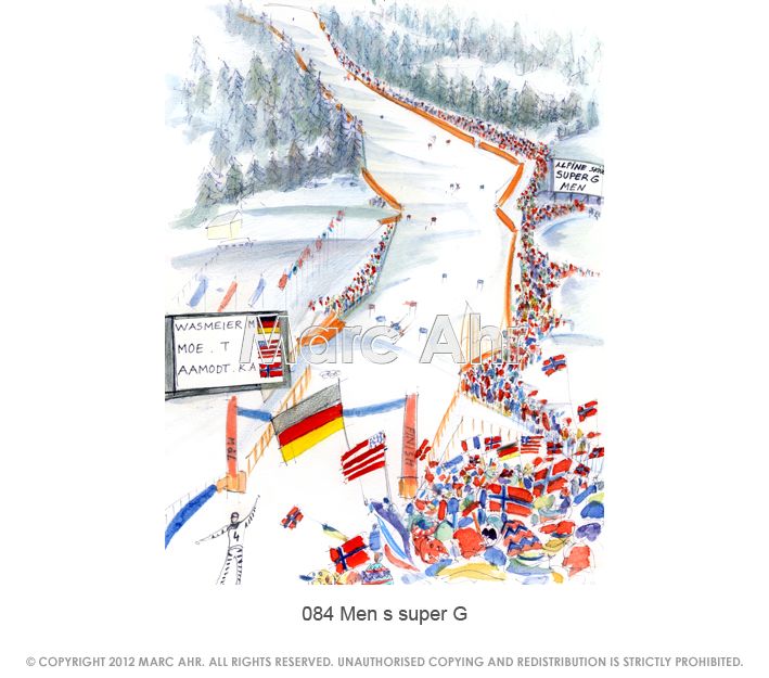 084 Men S Super G