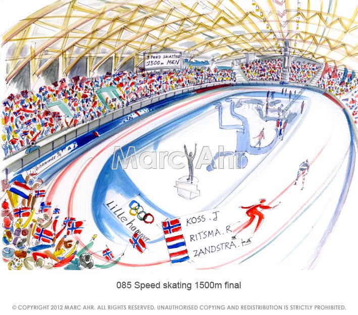 085 Speed Skating 1500m Final