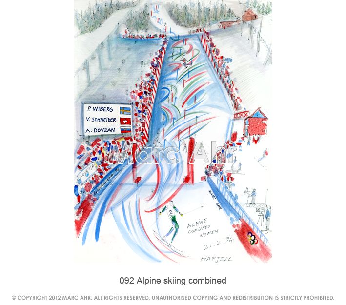 092 Alpine Skiing Combined