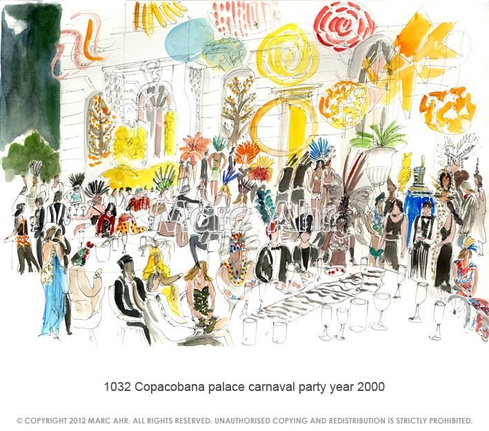 1032 Copacobana Palace Carnaval Party Year 2000