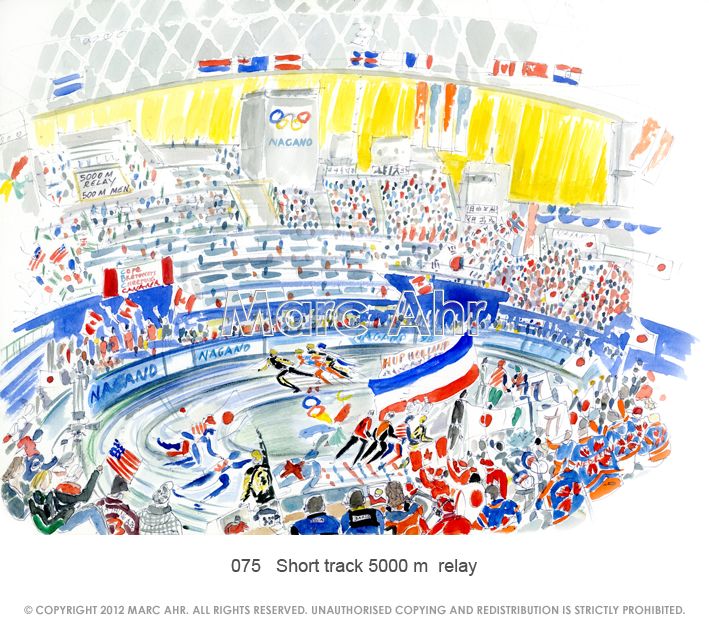 075   Short Track 5000 M  Relay