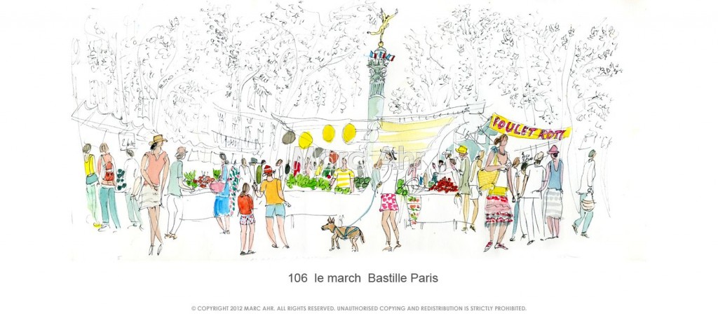 106  Le March  Bastille Paris