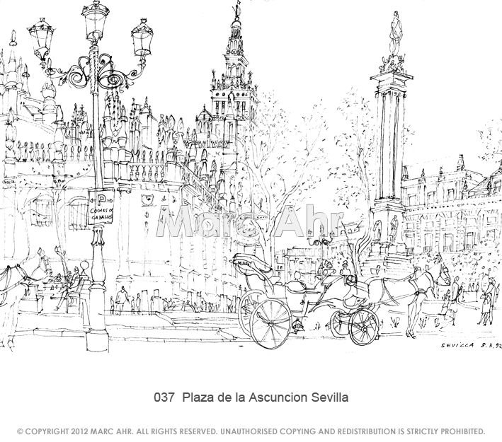 037  Plaza De La Ascuncion Sevilla