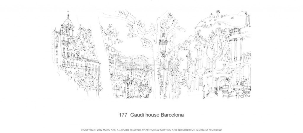 177  Gaudi House Barcelona