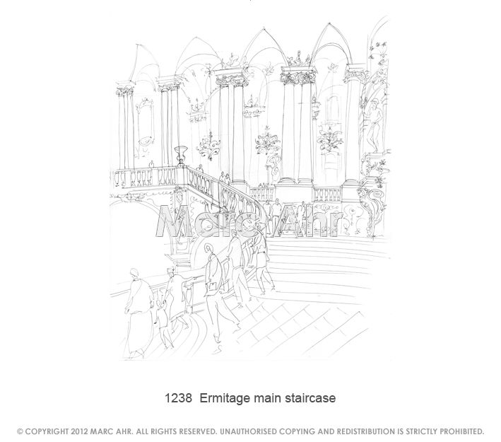 1238  Ermitage Main Staircase