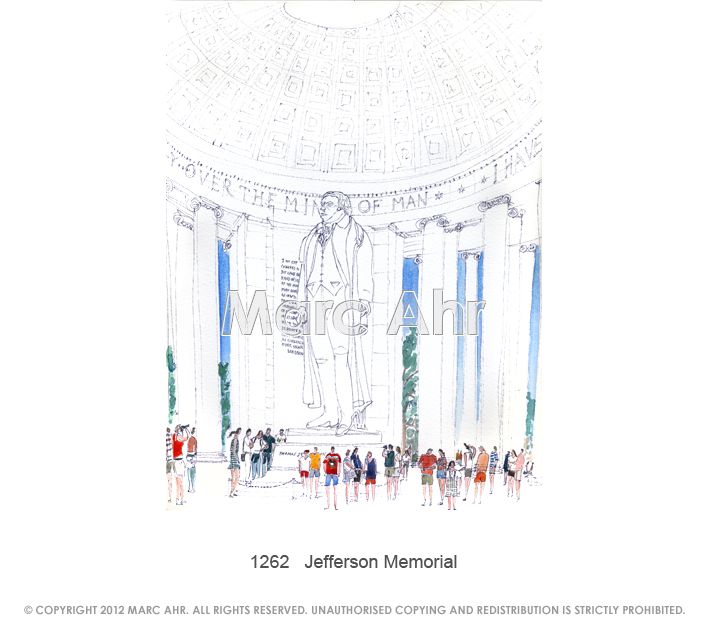 1262   Jefferson Memorial