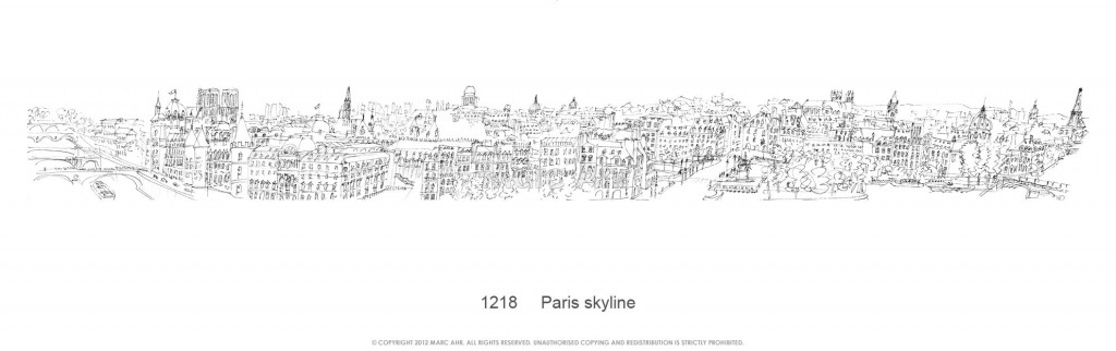 1218     Paris Skyline