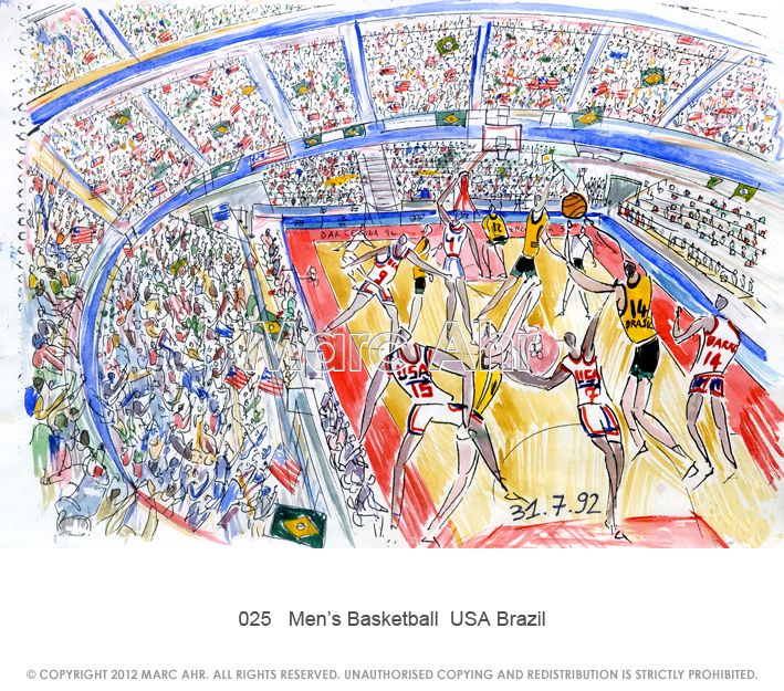 025   Men S Basketball  Usa Brazil
