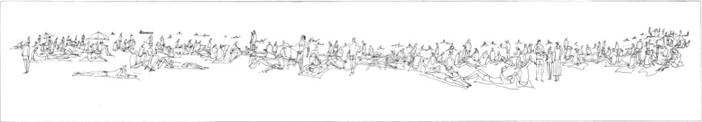 Plage Juans. Antibes