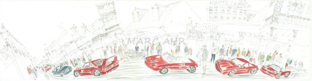 Royal street Ferrari