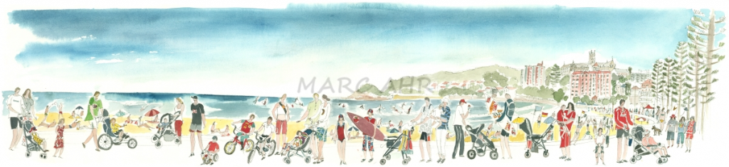 Manly beach promenade