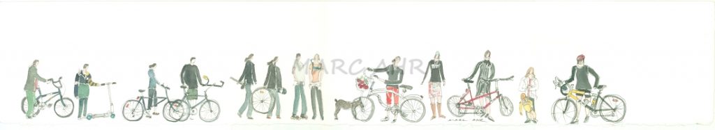 Bikes and push cycle