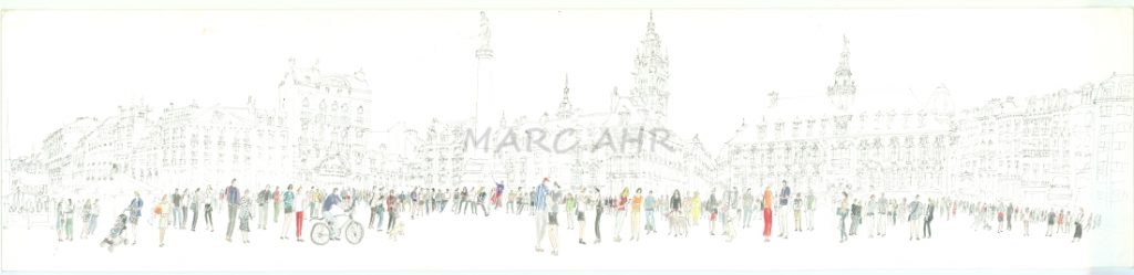 Place de l’hotel de ville Lille